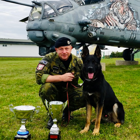 Petr Solc, Czech master dog trainer with over 90 IPO titles, multiple-time national champion